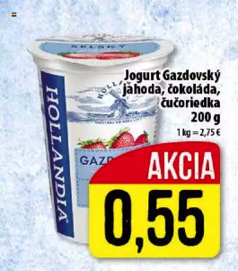 jogurt hollandia